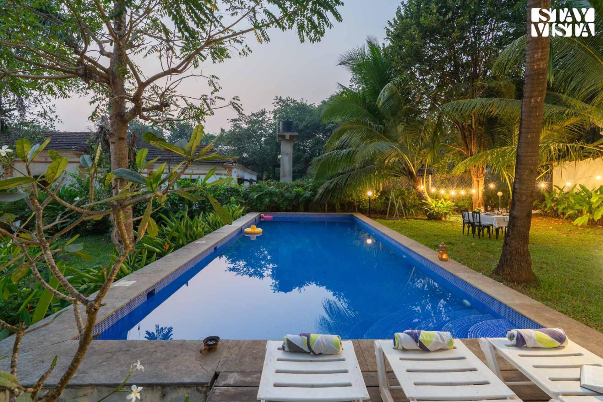 Stayvista At Amalia By Tellado With Pool, Wifi Assagao 외부 사진