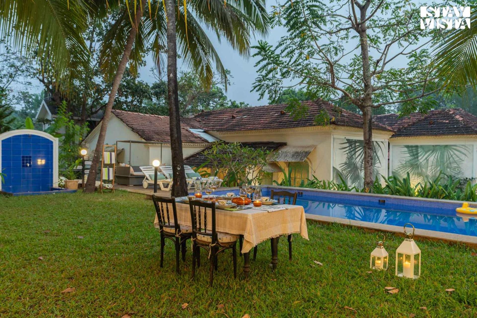Stayvista At Amalia By Tellado With Pool, Wifi Assagao 외부 사진